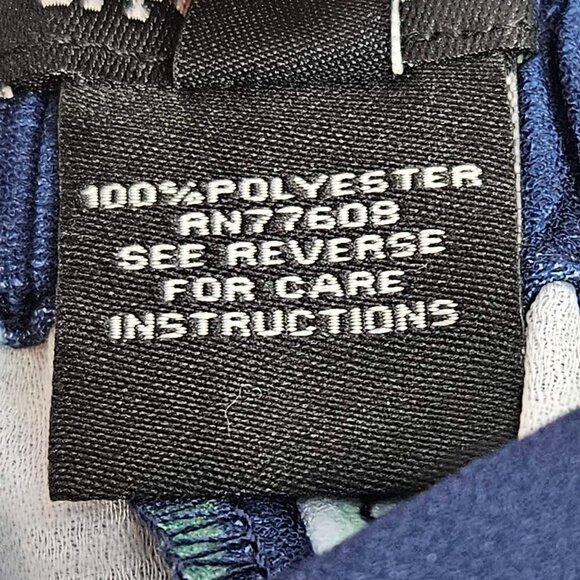 J. Peterman Tropical Palm Leaves Cropped Wide Leg Pants Women's 8 Boho Beach - Picture 6 of 10